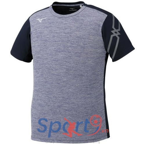 MIZUNO ÁO THỂ THAO T-SHIRT 32MA0110 XANH NAVY